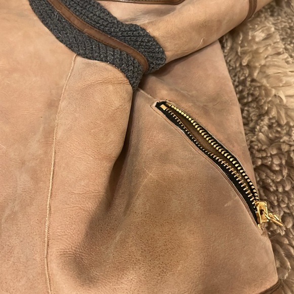 Rag & Bone shearling fur aviator jacket small - Picture 16 of 16